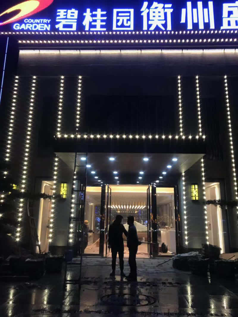 衡州盛世亮化工程项目案